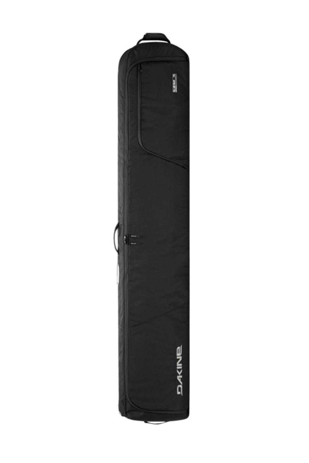 A black Dakine ski/snowboard bag shown vertically against a plain white background.