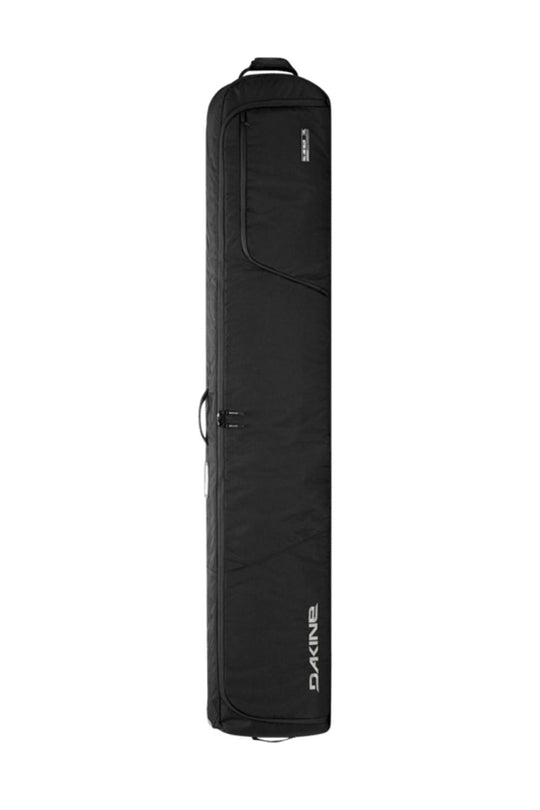 Black ski bag with 'Dakine' branding on a white background