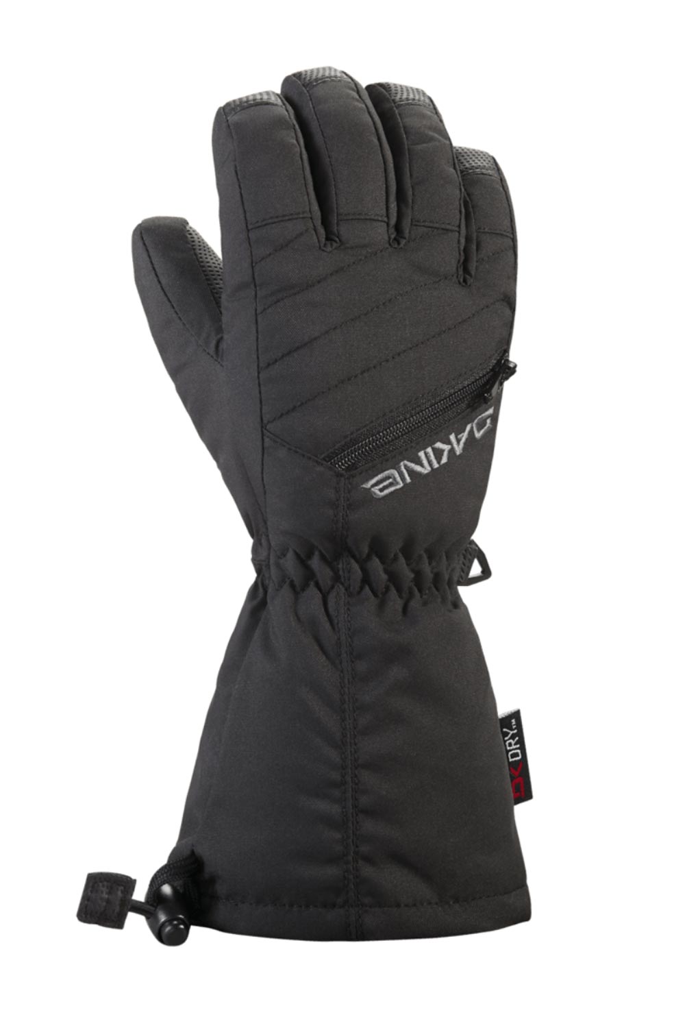 kids Dakine Tracker ski/snowboard glove, black