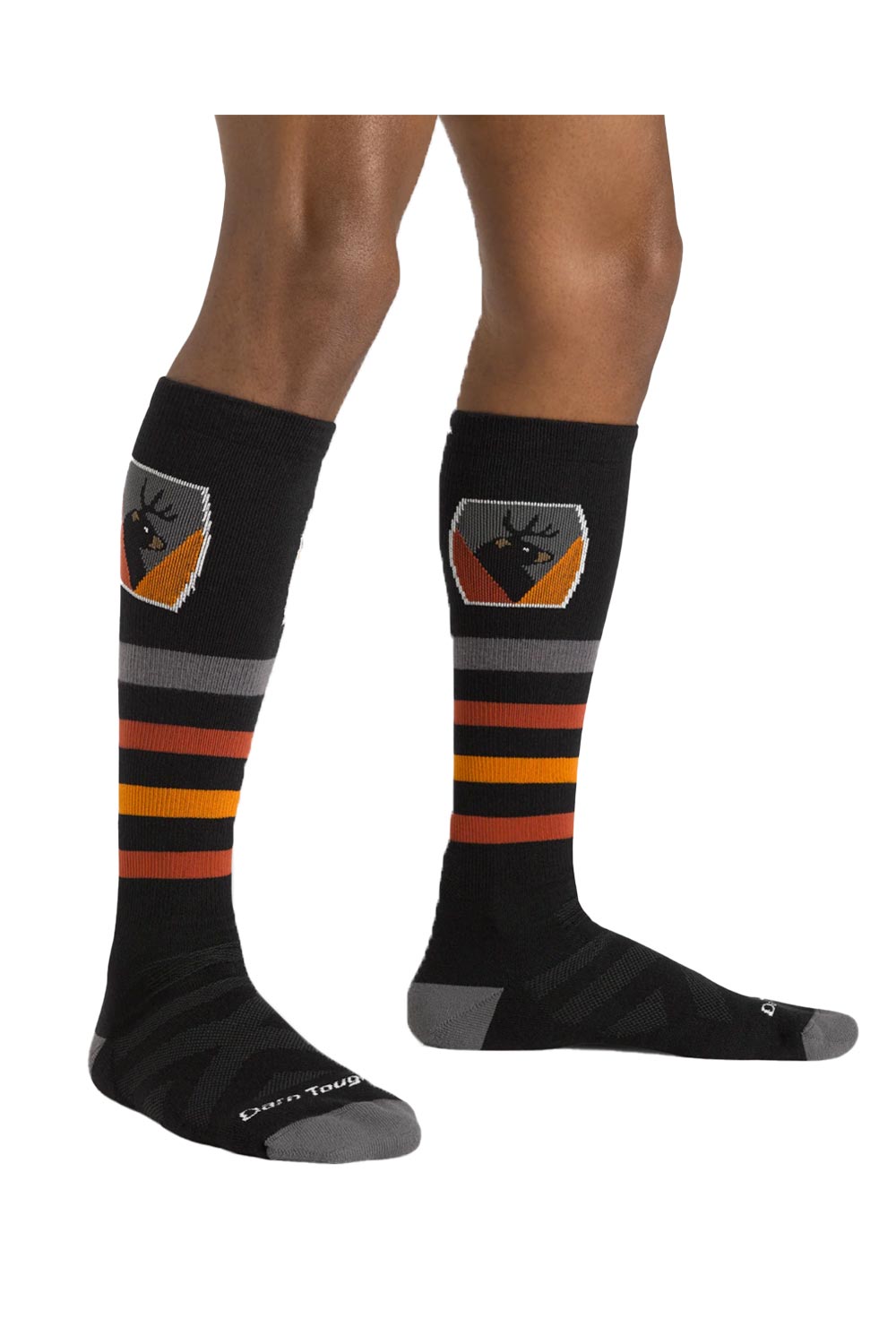 men's Darn Tough Beer Badge ski socks