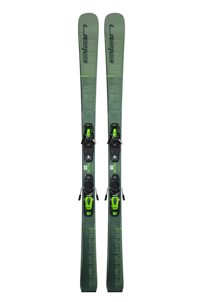 Elan Element 78 Ti RS Skis + EL 10.0 GW Bindings - Men's
