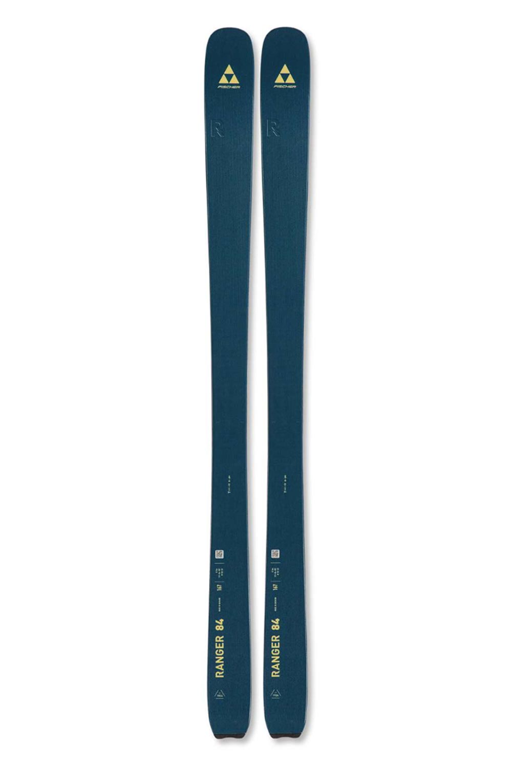 men's Fischer Ranger 84 ski, blue