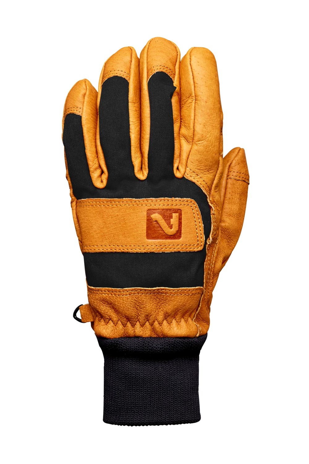 Flylow Magarac Glove, leather and black