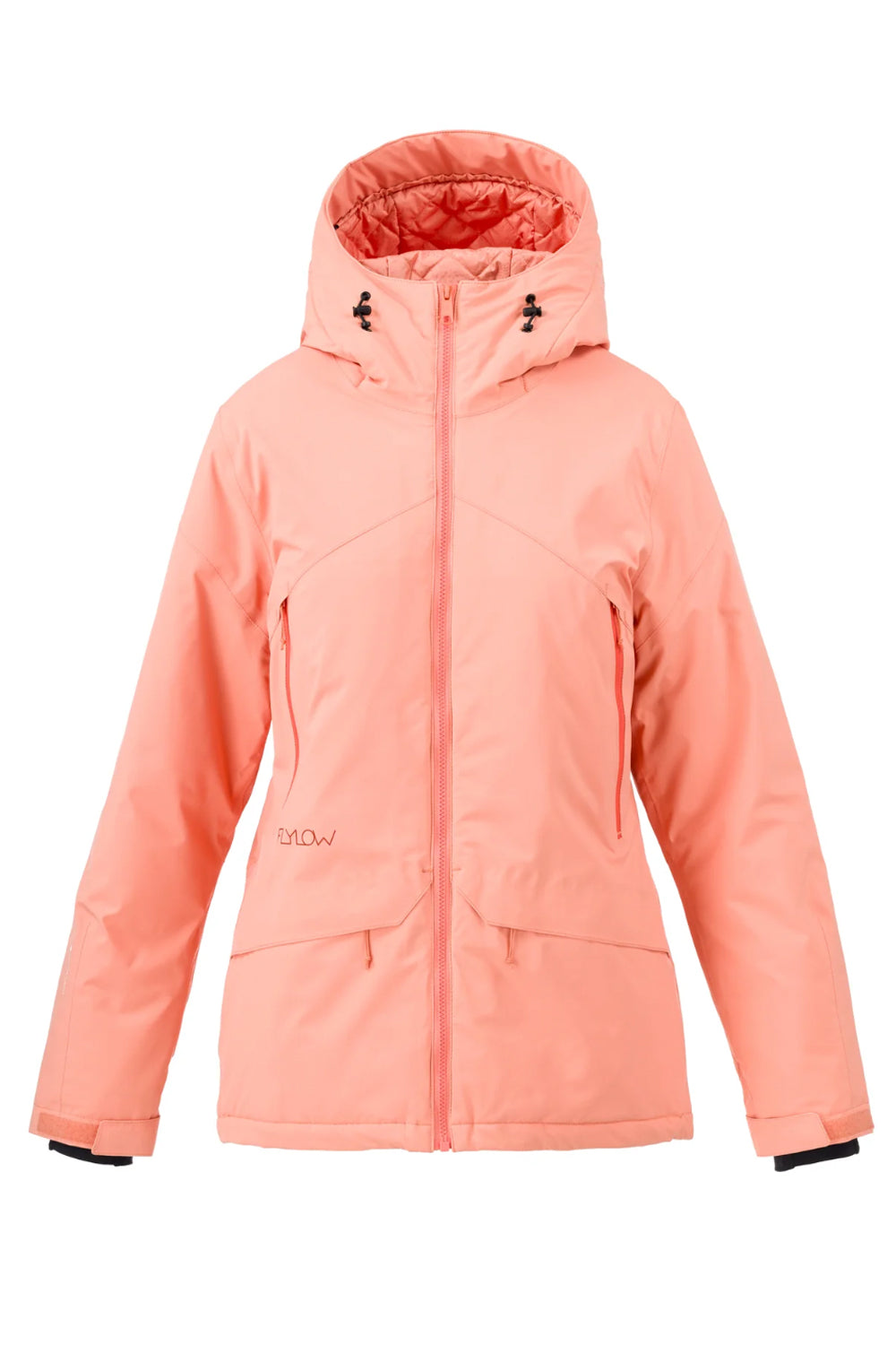 women's Flylow Sarah ski jacket, peach