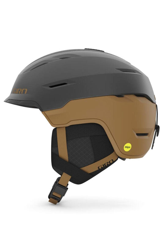 Giro Tor ski/snowboard helmet, dark brown on top, lighter brown on bottom