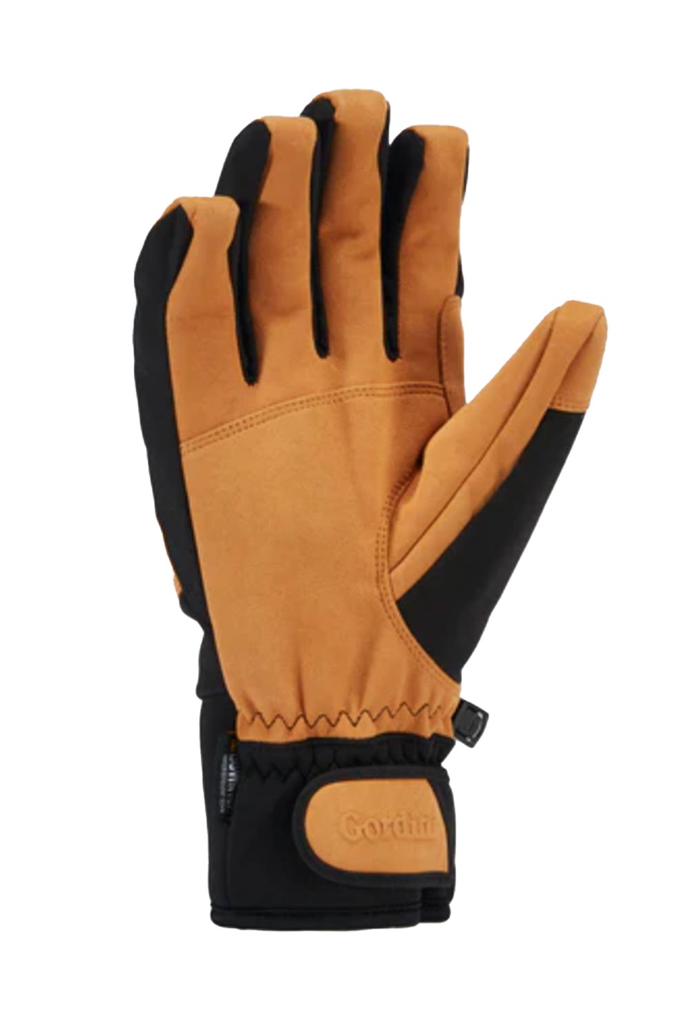 Gordini MTN Crew ski/snowboard glove, tan leather and black