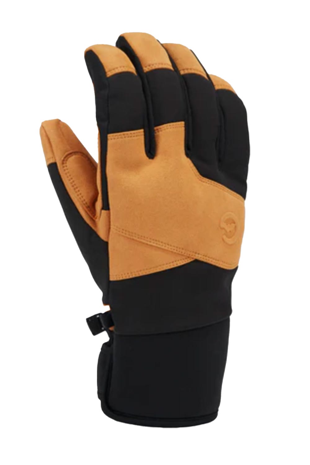 Gordini MTN Crew ski/snowboard glove, tan leather and black