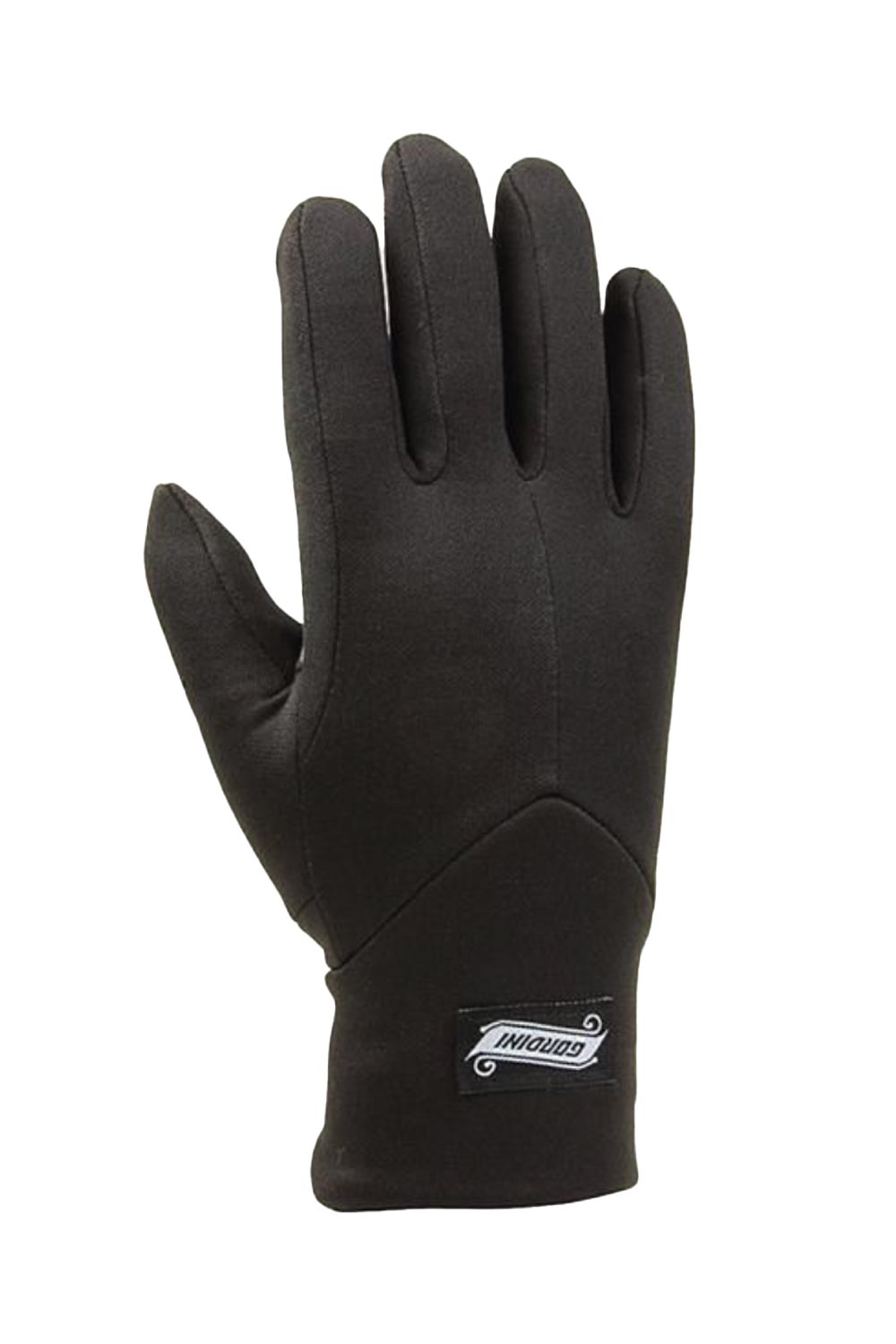 women's liner glove, black