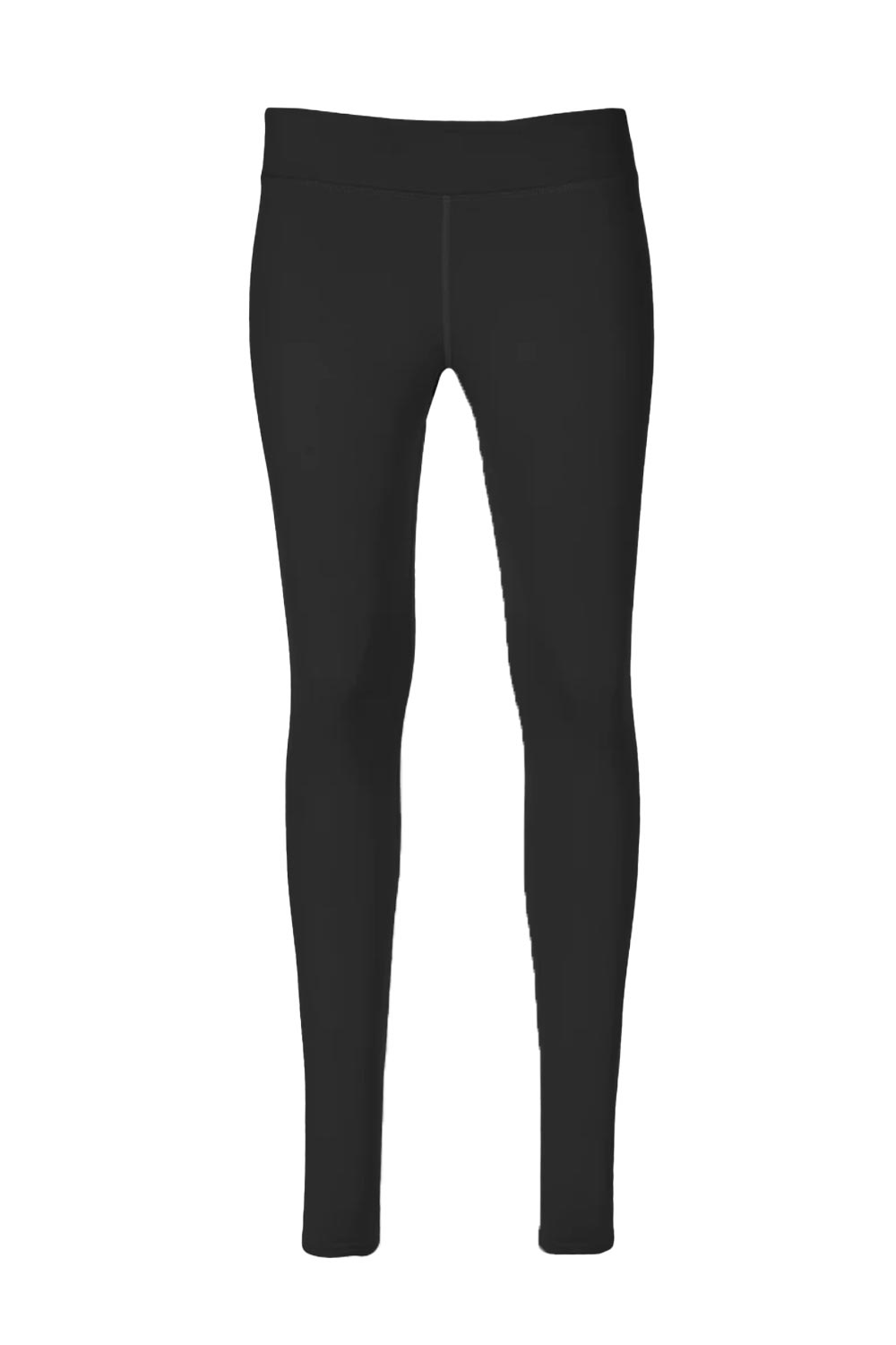 women's base layer tights, black
