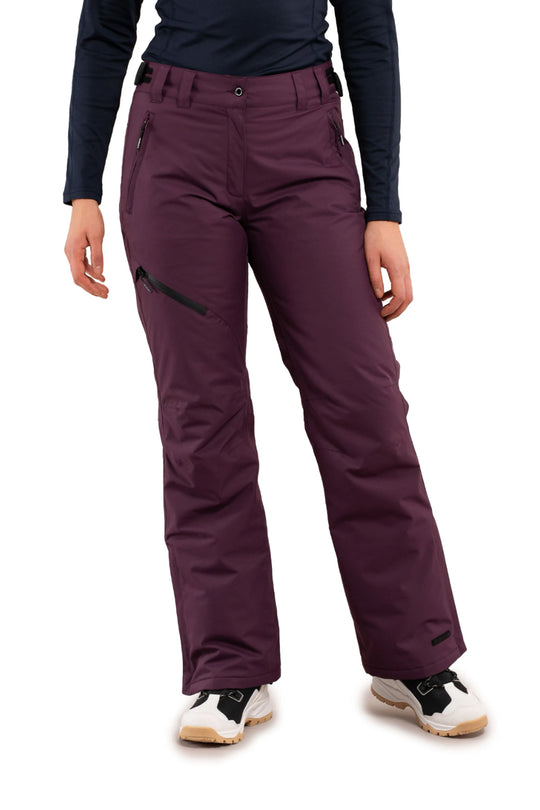 women's Icepeak Curlew ski/snowboard pants/ purple