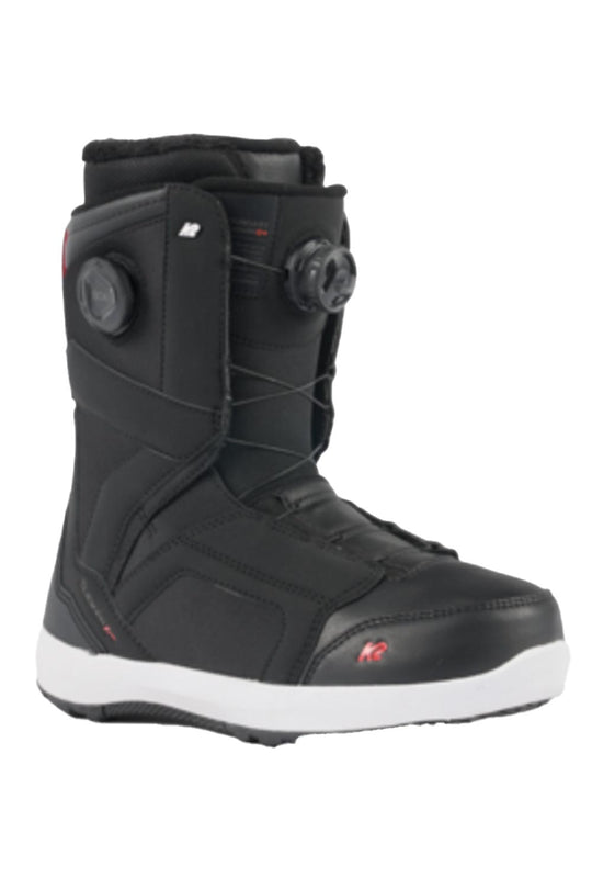 women's K2 Clicker snowboard boot, black