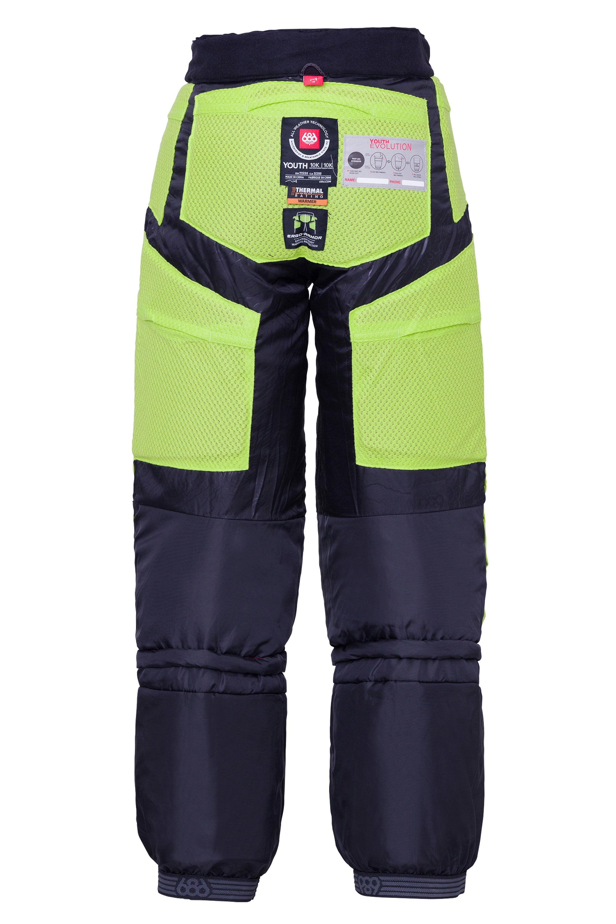 686 Progression Padded Pants V2 - Kids' – Snowflake Ski Shop