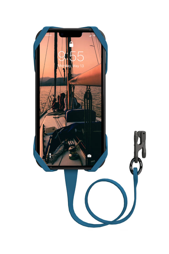 phone harness, front view