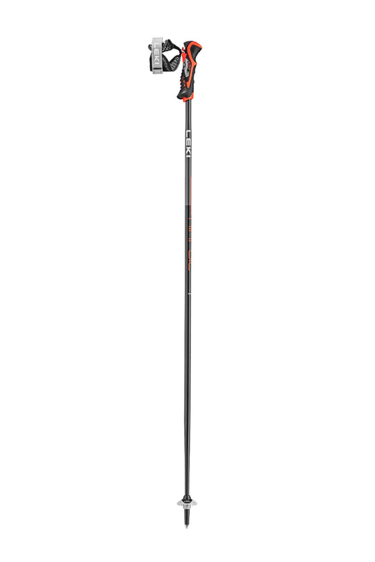 Leki Airfoil 3D ski poles - black and red