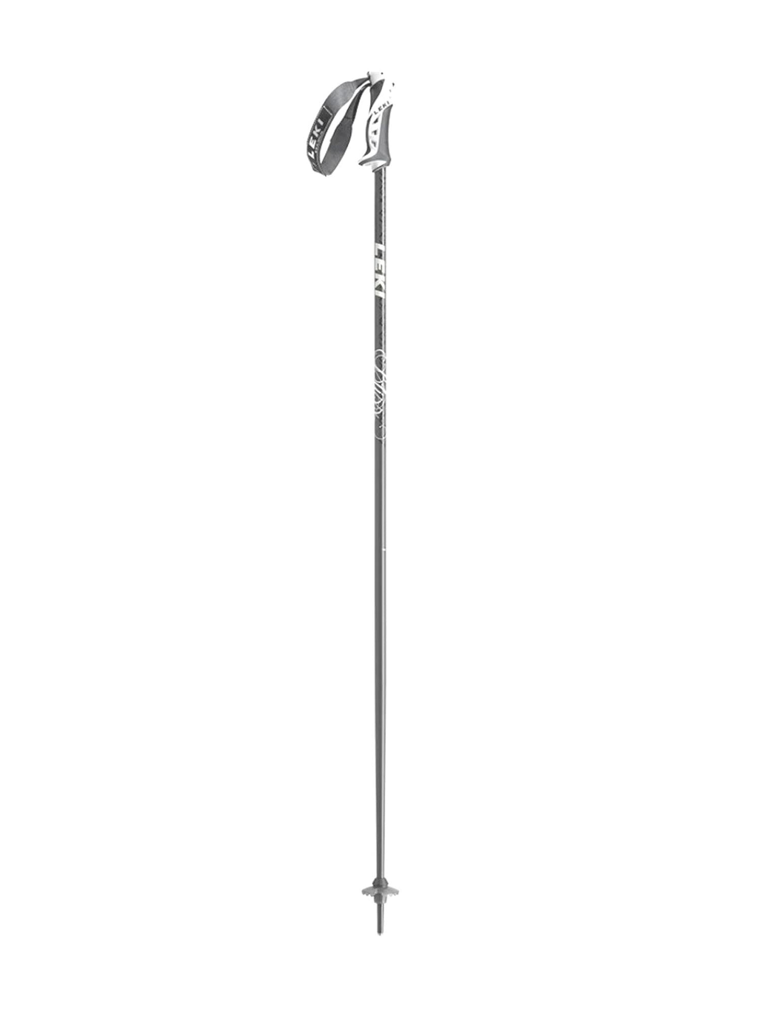 women's Leki Bliss ski poles, silver
