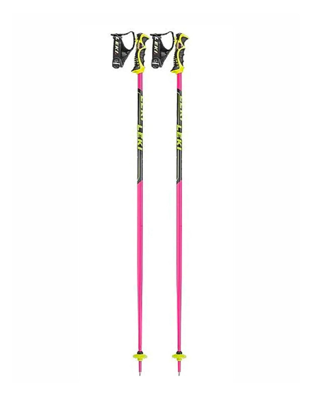 Leki TBS ski poles, pink