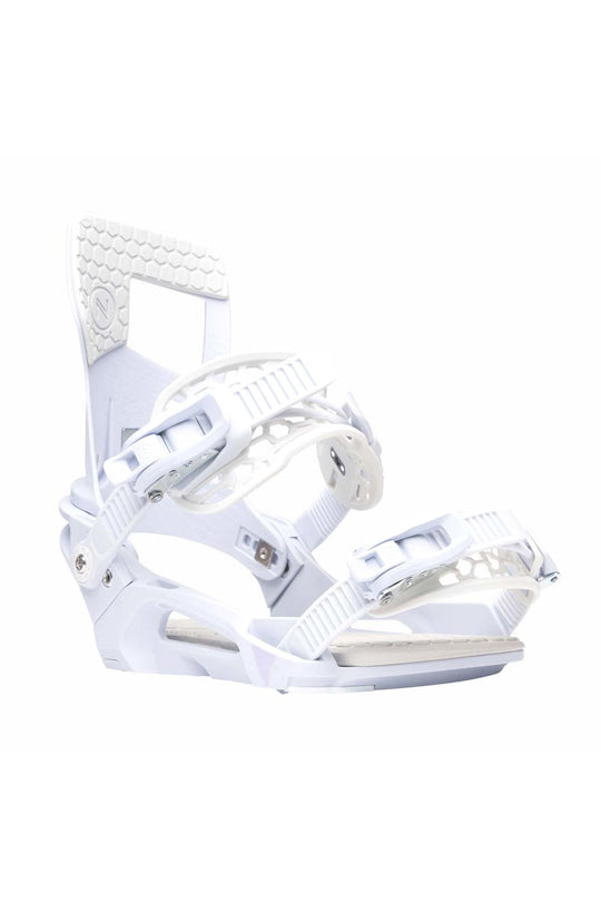 Nidecker Kaon snowboard binding - women's - white & light grey