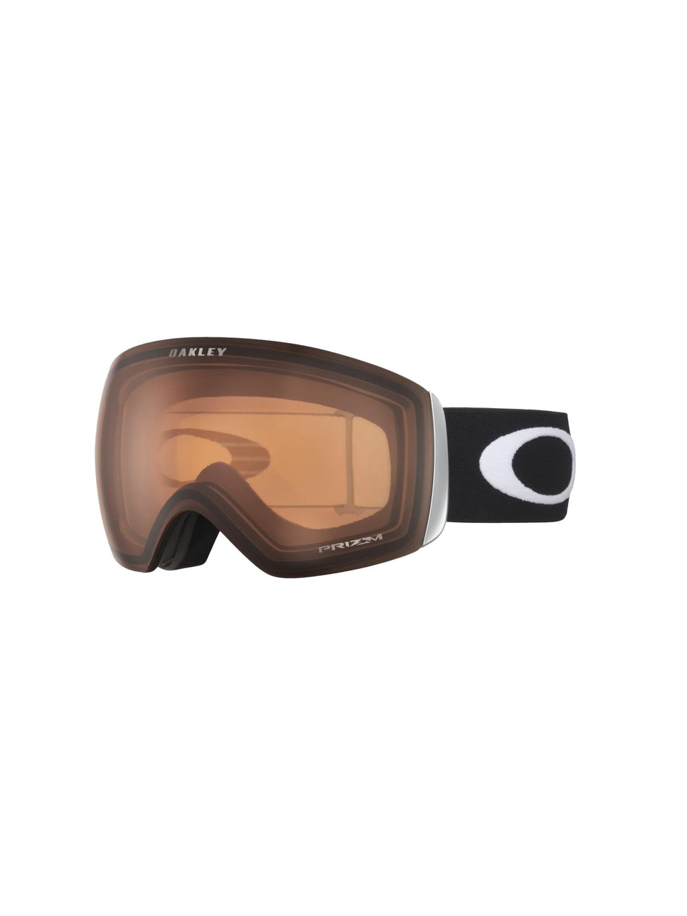 Oakley Flight Deck ski/snowboard googles, black strap, brown lens