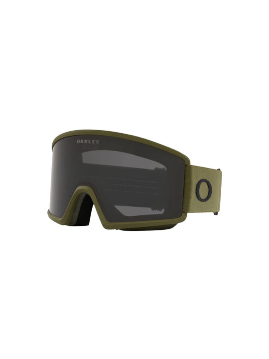 Target Line L ski/snowboard goggles, army green strap, black lens