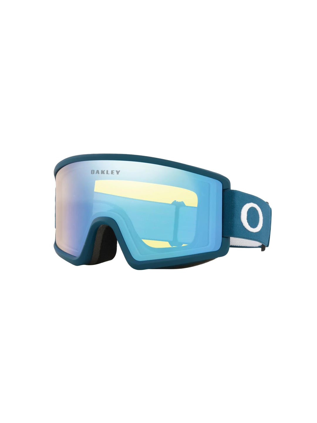 Target Line L ski/snowboard goggles, blue frame and strap, yellow lens