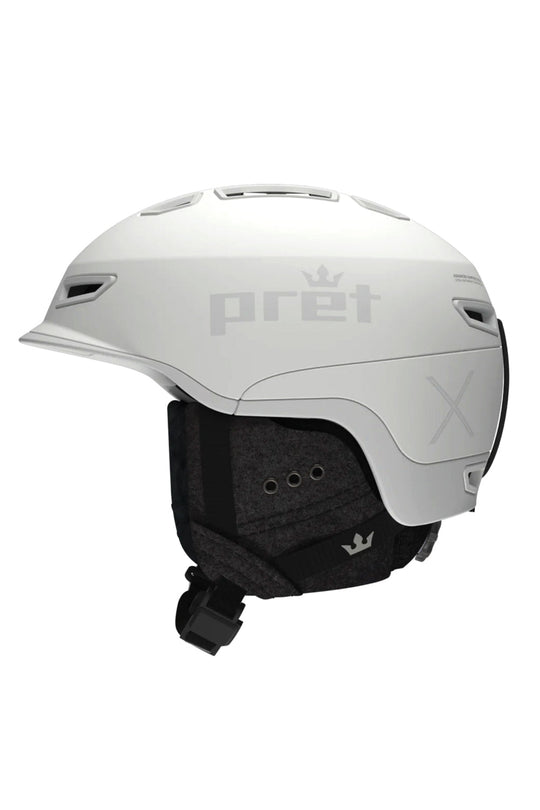 Pret Fury X ski/snowboard helmet - white