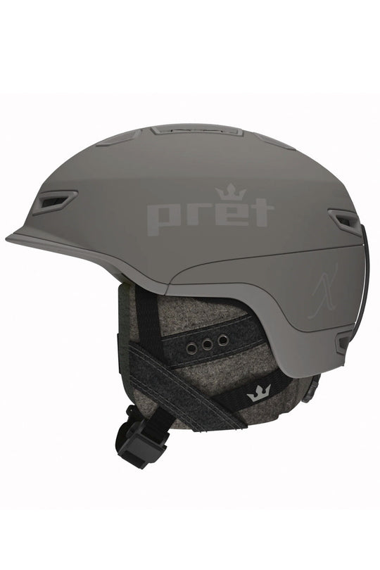 Pret Vision X ski helmet - platinum