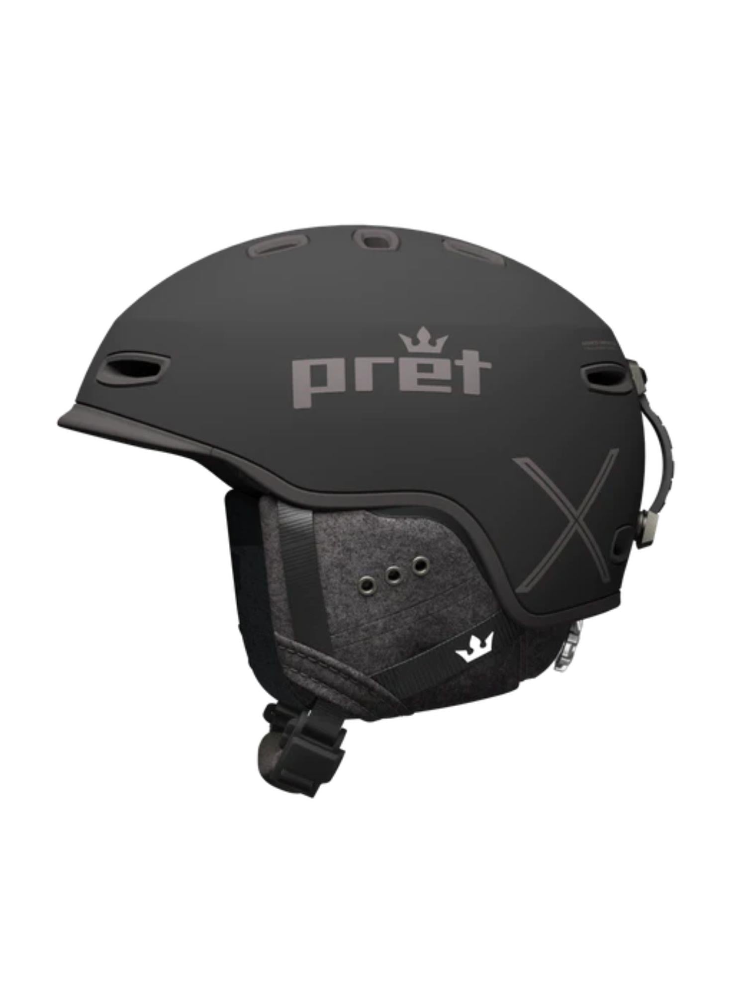 Pret Cynic X2 ski/snowboard helmet, black