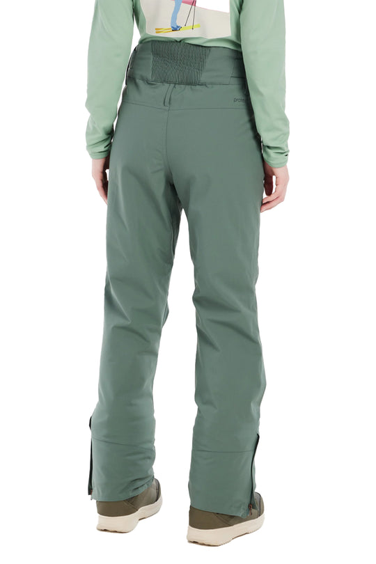 women's Protest Cinnamones ski/snowboard pants, sage green