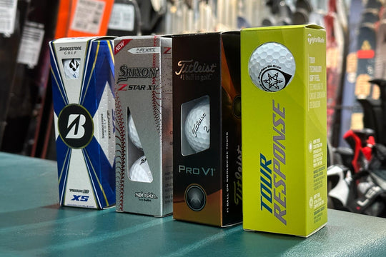 Snowflake Ski Shop branded golf balls
