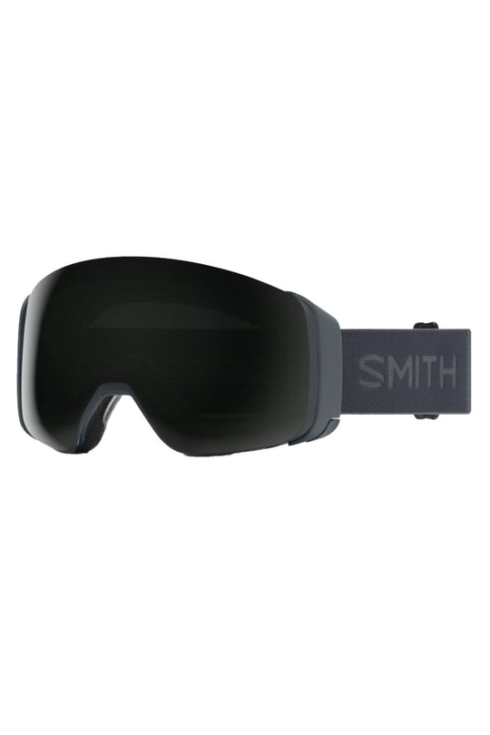 Smith 4D Mag ski goggles, slate strap, black lens