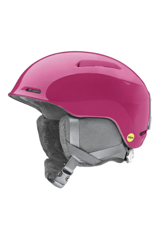 kids' Smith Glide ski/snowboard helmet, pink