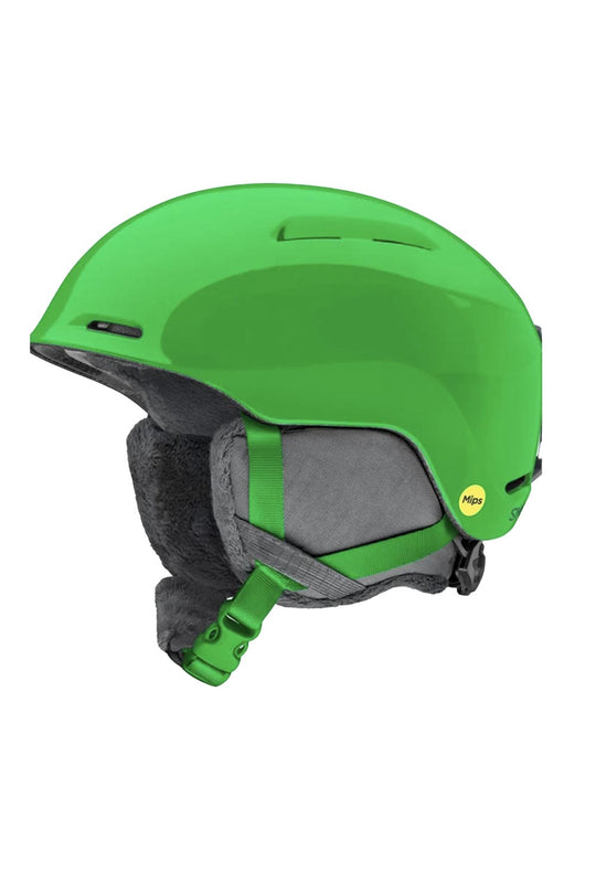 kids' Smith Glide ski/snowboard helmet, green