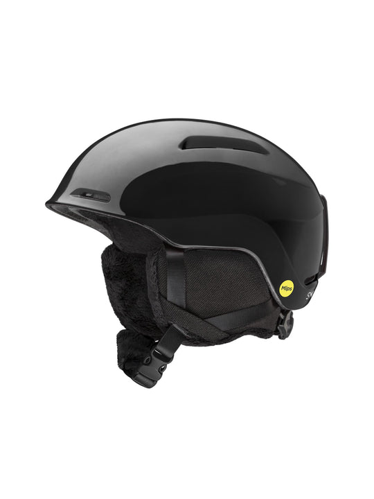 kids' Smith Glide ski/snowboard helmet, black