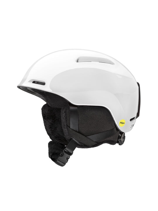 kids' Smith Glide ski/snowboard helmet, white