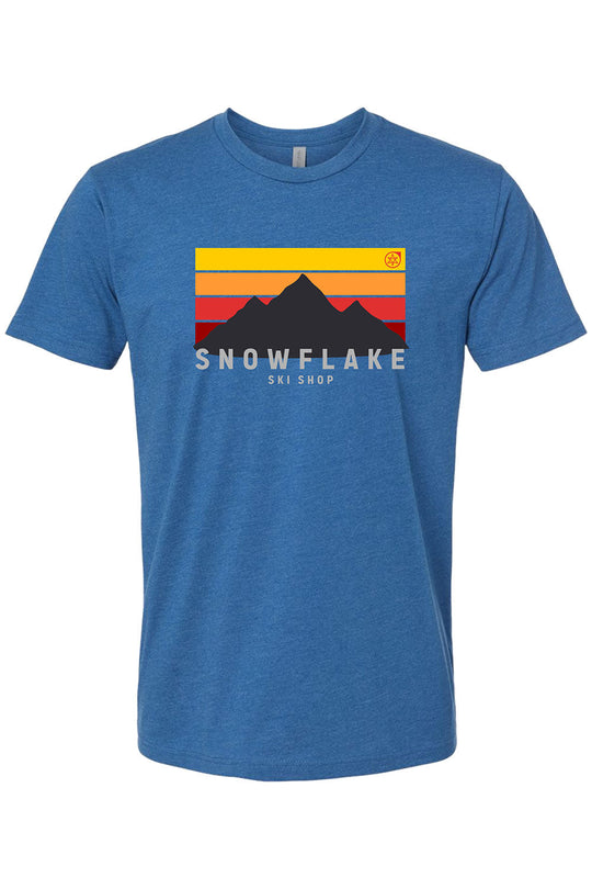 Snowflake Ski Shop Mountain Tee - Adult