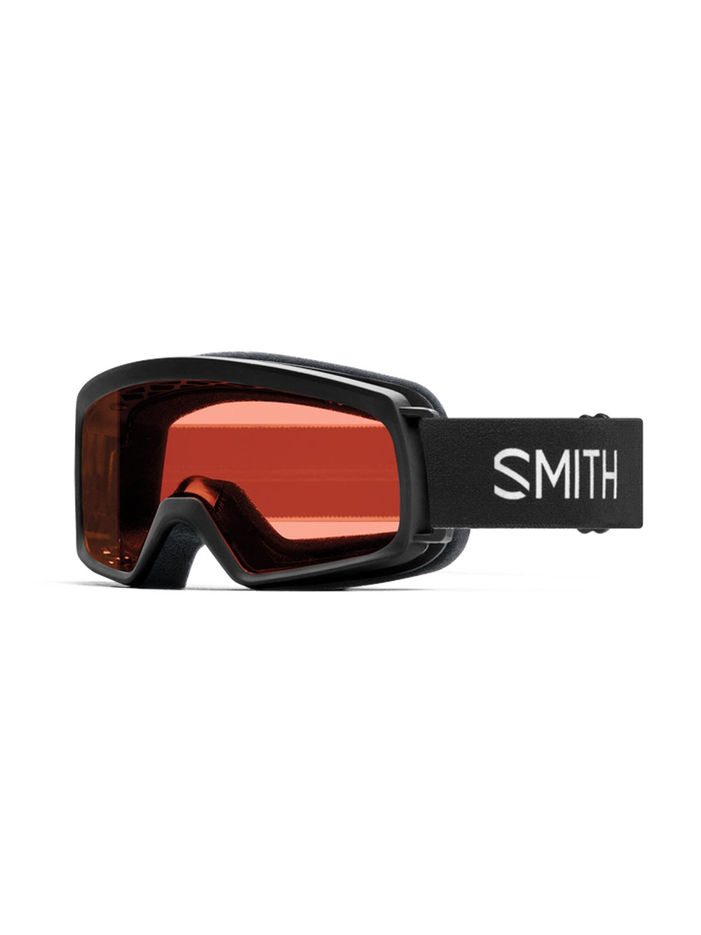 Smith Rascal kids ski goggles, black 
frame and strap