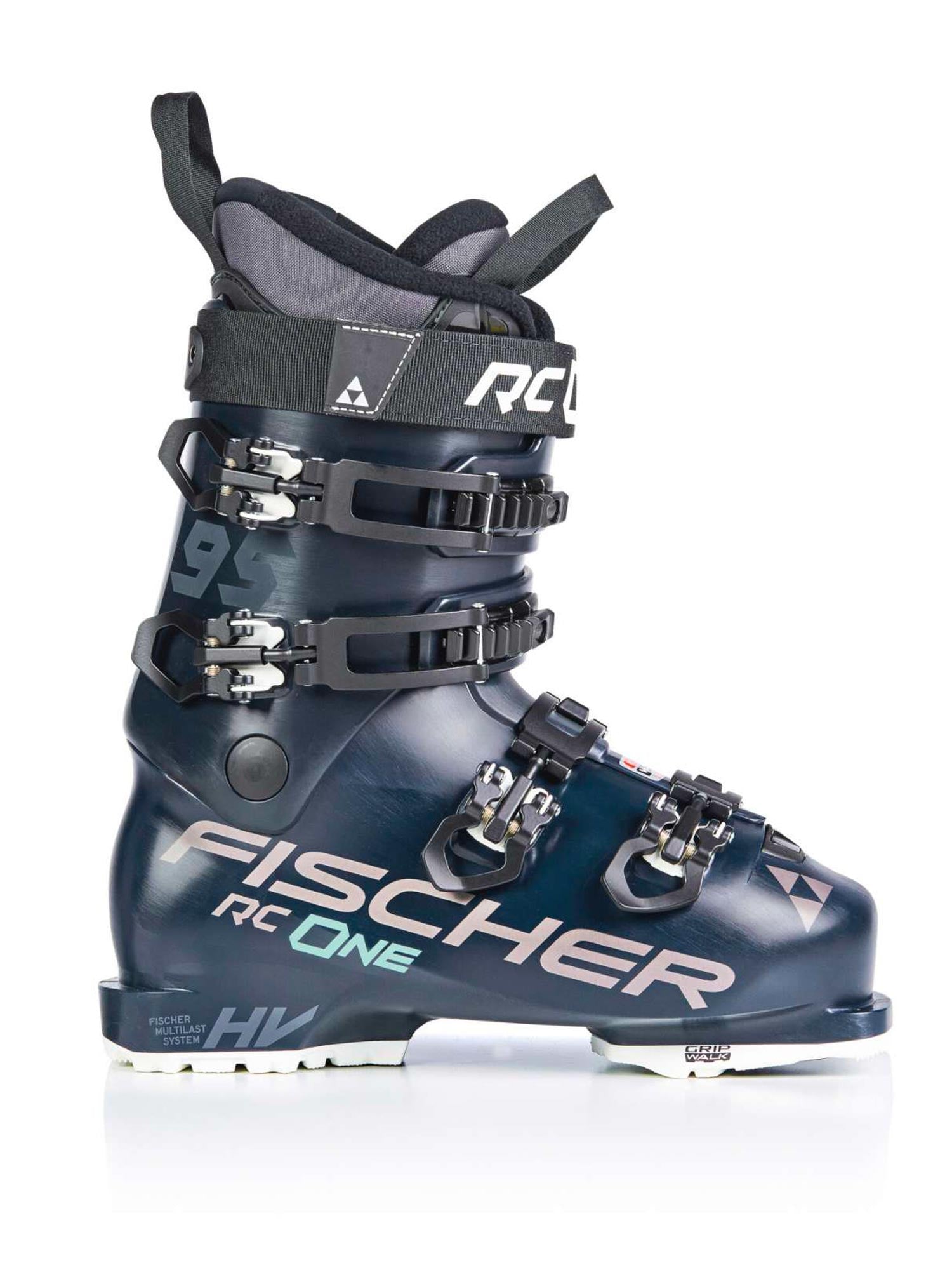 Fischer RC One 95 women's ski boots, blue